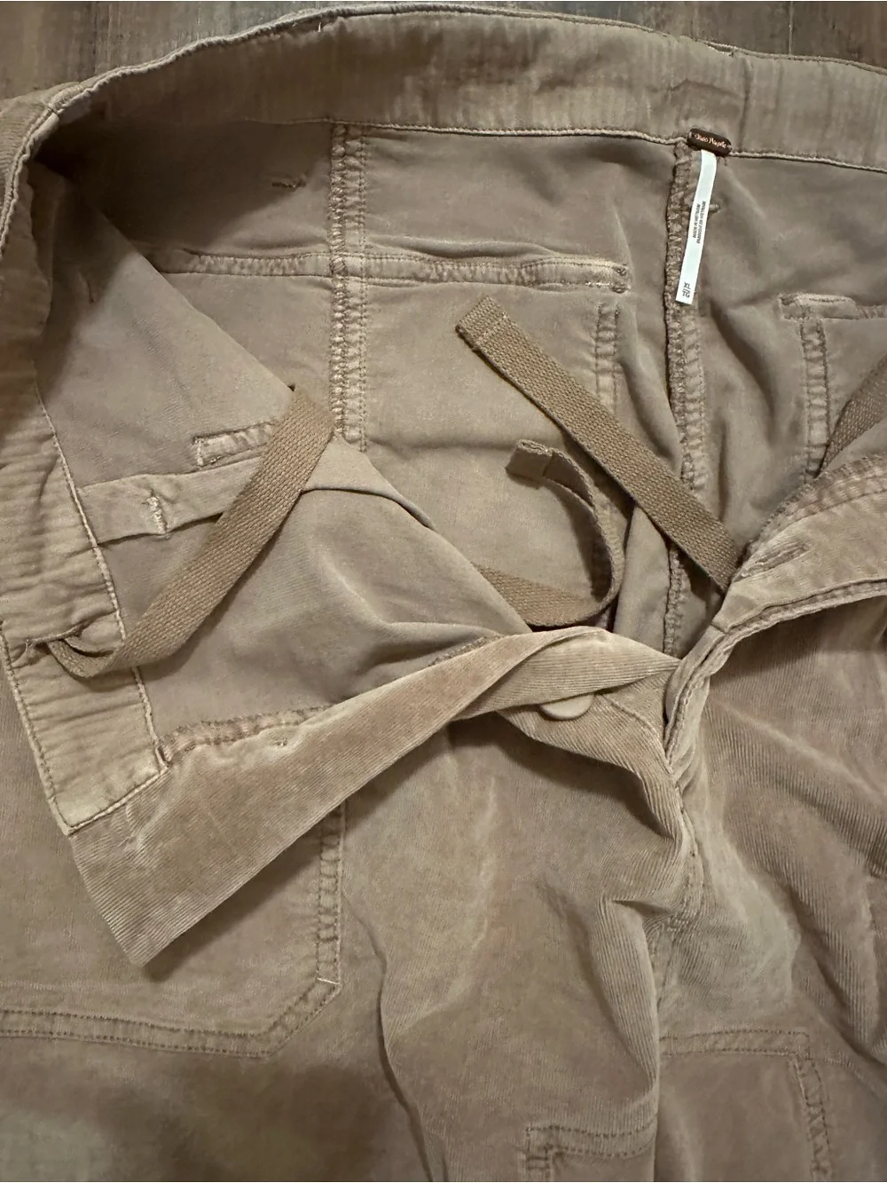 Free People Barrel Pants Casual Utility